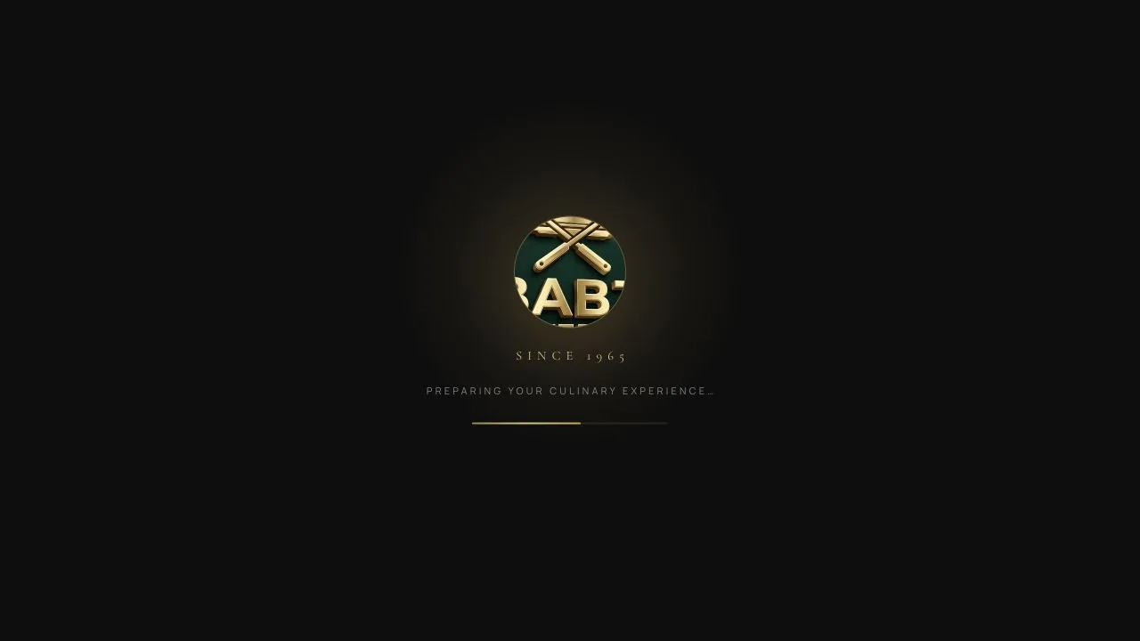 Babji Caterers website preview