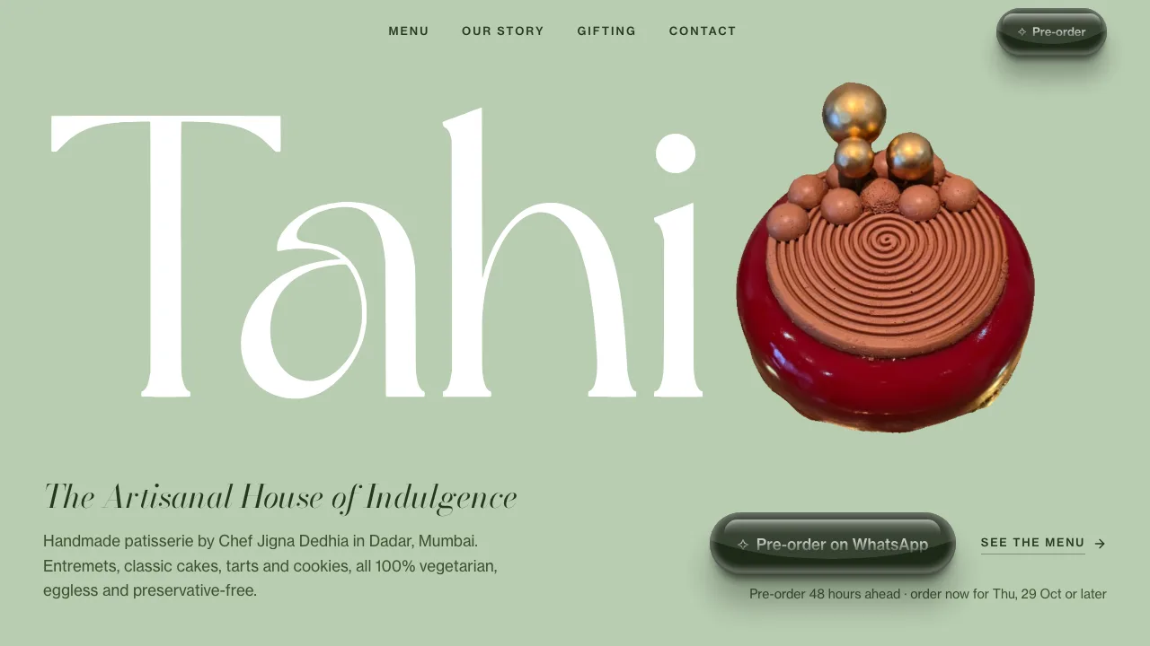Tahi website
